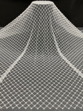 Diamond Bead & Foam Bead Embroidered Fabric — fabric photo 6