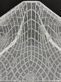 Bead & Sequin Embroidered Mesh for Bridalwear — fabric photo 6