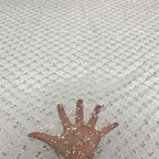 Diamond Foam Bead & 3/7mm Crystal Sequin Fabric