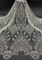 Ornamental Foam Bead 3/4mm Sequin Fabric