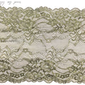 Ditsy Floral Double-Scallop Wide Lace Trim 18 cm - Style 17279