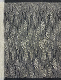 Heavy 3/4 mm Sequin & Bugle-Bead Embroidered Bridal Fabric – Design 43935 — fabric photo 6