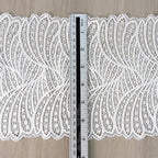 Geometric Stretch Nylon Lace Trim 17 cm — fabric photo 2