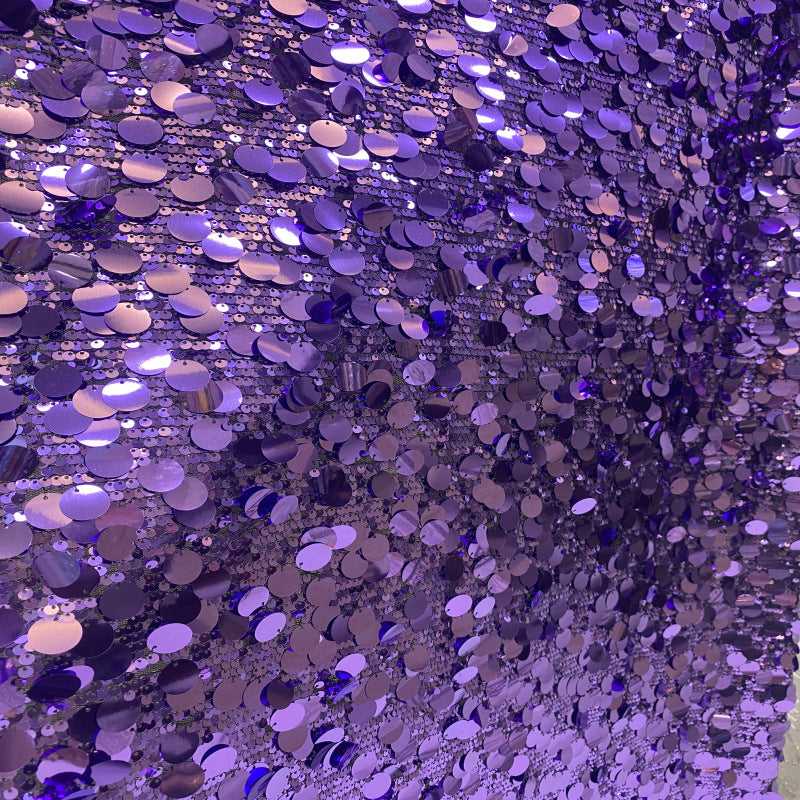 Mesh with 5/18mm Sequin Embroidery — fabric photo 3