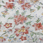 Botanical Sequin & Laser-Cut Embroidered Bridal Fabric – Design 17631 — fabric photo 3