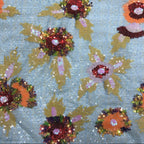 Multicolor 2/3/4 mm Sequin Embroidered Mesh Fabric — fabric photo 3