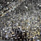 Stretch Mesh with 5/7/9 mm Shell-Shape Sequins — fabric photo 4