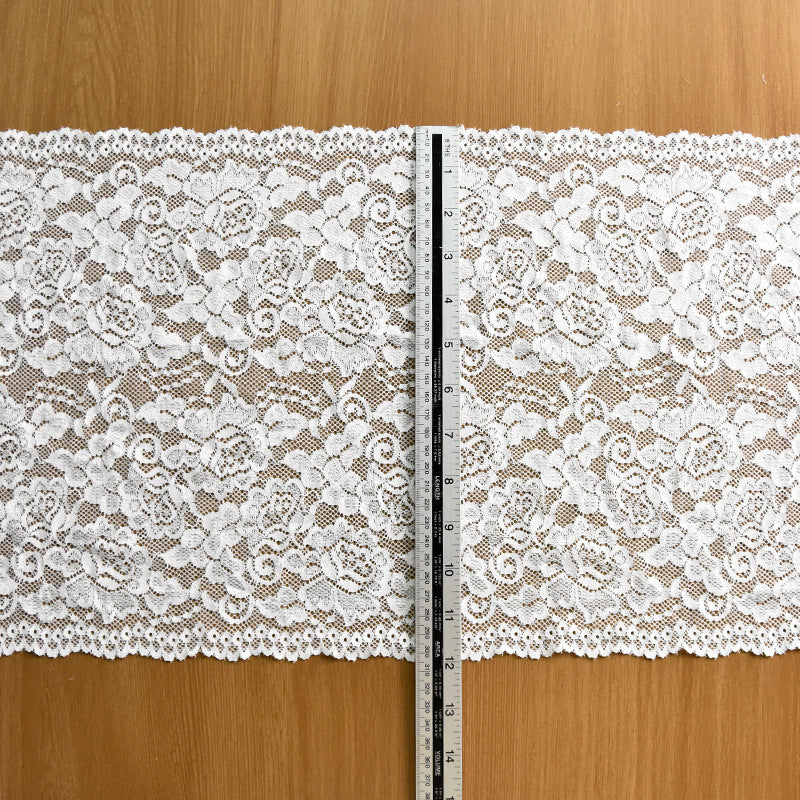 Large Floral Lace Trim 30 cm