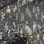 Stretch 3/5 mm Sequin Embroidered Stretch Mesh Fabric – Design 70943 — fabric photo 2