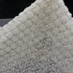 Dense Ribbon Bugle Bead Sequin Fabric — fabric photo 3