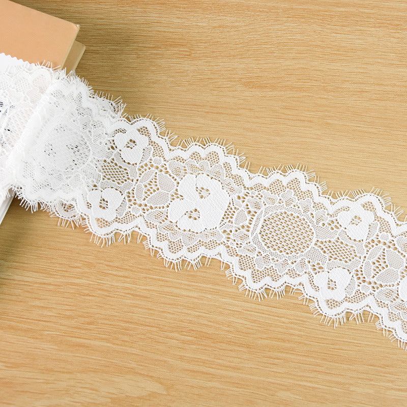 Eyelash Stretch Lace Trim 6.5 cm — fabric photo 5