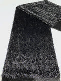 Stretch Sequin Embroidered Stretch Mesh Fabric – Design 83167 — fabric photo 6