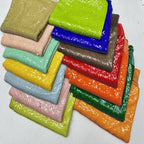 Dense Mesh with 5mm Sequin Embroidery