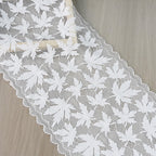 Maple Leaf Wide Lace Trim 24 cm — fabric photo 2