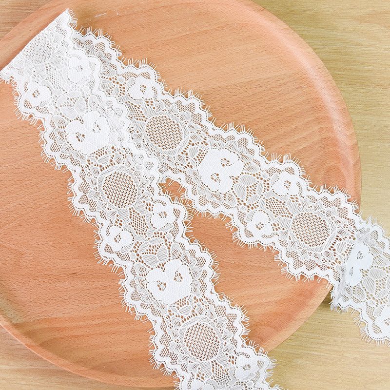 Eyelash Stretch Lace Trim 6.5 cm — fabric photo 2