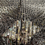 Stretch Sequin Embroidered Stretch Mesh Fabric – Design 12191 — fabric photo 4