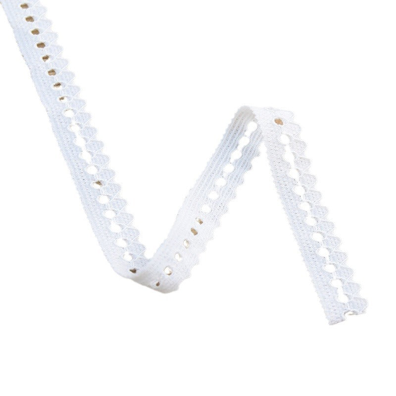 Geometric Corded Lace Trim 1.1 cm — fabric photo 4