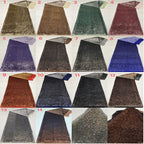 5mm Rolled Sequin Embroidered Stretch Mesh — fabric photo 2