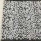 Allover Sequin & Bubble-Bead Embroidered Bridal Fabric