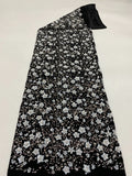 Black Base Plum Blossom Double Bead 3/7mm Sequin Fabric — fabric photo 6