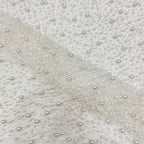 Floral Seed Bead & Foam Bead Embroidery Fabric — fabric photo 5