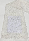Floral Seed Bead & Foam Bead Embroidery Fabric — fabric photo 6