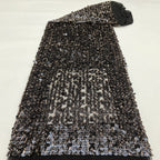 Stretch Mesh 9/12mm Rolled Sequin Fabric — fabric photo 4