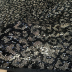 Leopard Print 5mm Rolled Sequin Fabric — fabric photo 4