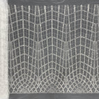 Bead & Sequin Embroidered Mesh for Bridalwear — fabric photo 2