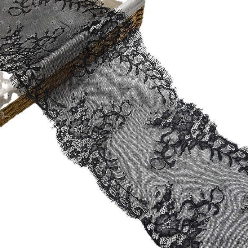 Ruffled Stretch Lace Trim 23.5 cm — fabric photo 5