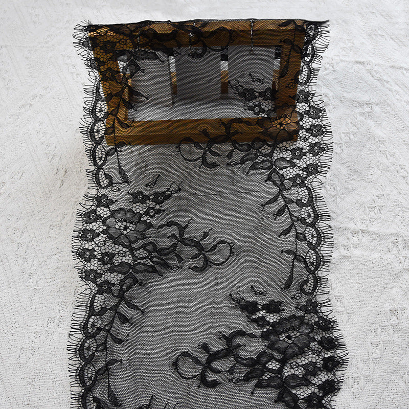 Ruffled Stretch Lace Trim 23.5 cm — fabric photo 3