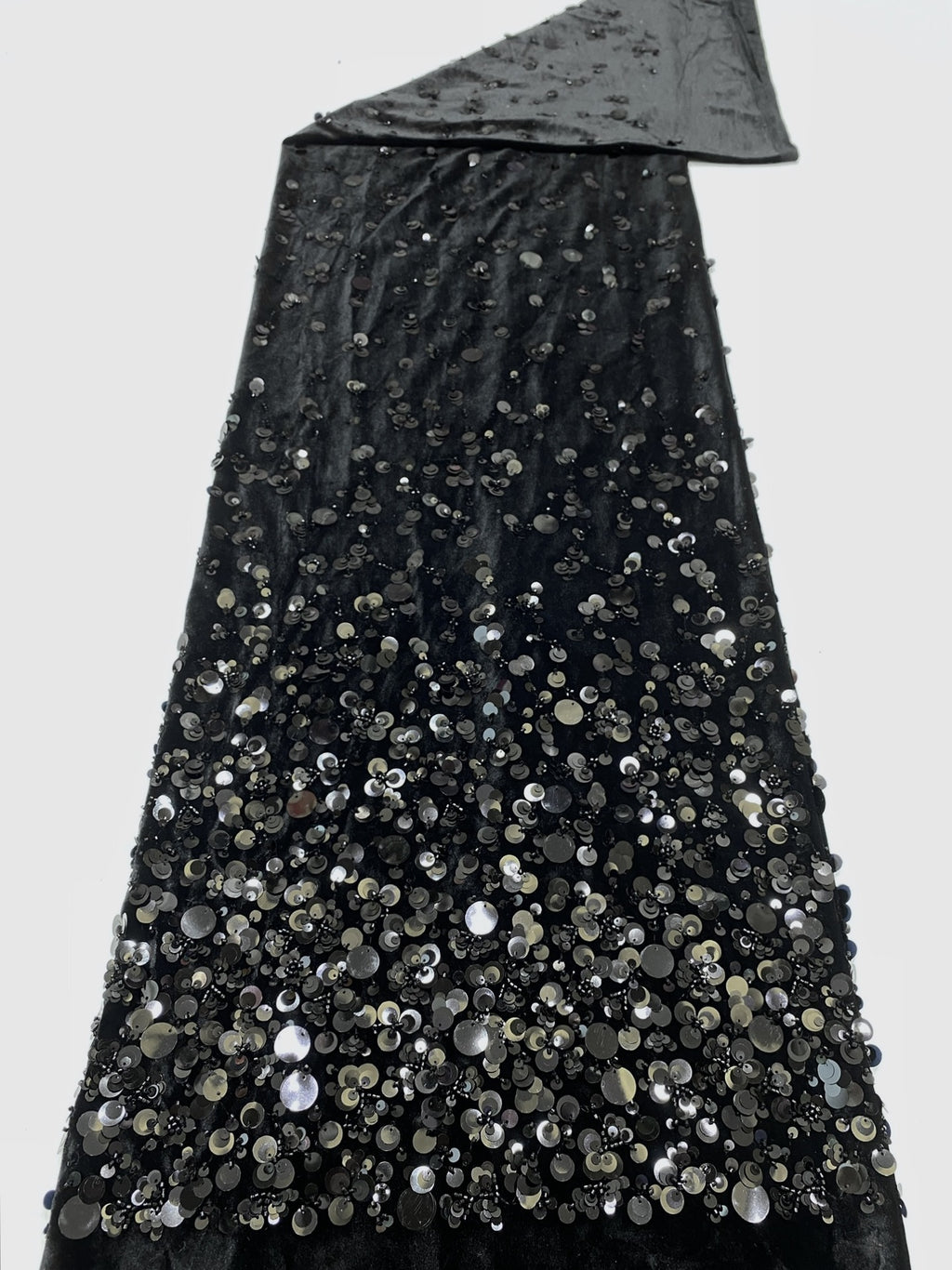 Gradient Fleece Bead Multisize Sequin Fabric — fabric photo 6