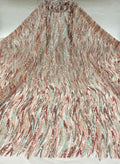 Colorful Laminated Sequin Embroidery Fabric — fabric photo 6