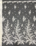 3D White-Core Bead and Sequin Embroidered Fabric — fabric photo 6