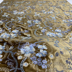 Multicolor Sequin Embroidered Velvet-Base Fabric — fabric photo 5