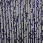 Straight Fringe Laminated Sequin Fabric — fabric photo 2
