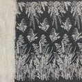 3D 3/7 mm Sequin & White-Core Bead Embroidered Bridal Fabric – Design 14847 — fabric photo 6
