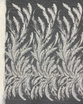 Bugle and Foam Bead Sequin Wedding Lace Fabric — fabric photo 6