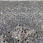 Stretch 3/5/7/9/12 mm Sequin Embroidered Stretch Mesh Fabric — fabric photo 2