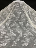 Fluffy Rope Bead Sequin Organza Fabric — fabric photo 6
