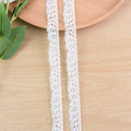 Leaf Narrow Stretch Lace Trim 2.3 cm — fabric photo 5
