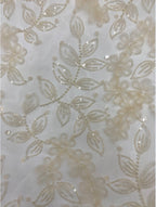 Beaded Sequin Embroidery Fabric for Dresses — fabric photo 3