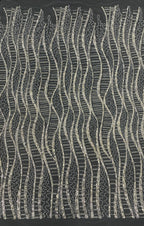 3/5 mm Sequin & Bubble-Bead Embroidered Bridal Fabric – Design 16127 — fabric photo 6