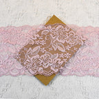 Double-Scallop Picot-Edge Stretch Nylon Lace Trim 15 cm — fabric photo 5