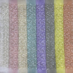 Plum Blossom Double Bead 3/7mm Sequin Fabric — fabric photo 4