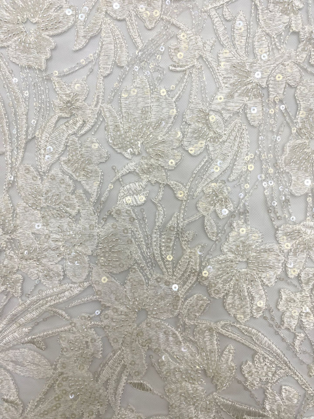 Bead Foam & Sequin Embroidery for Formal Wear — fabric photo 5