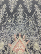 Sequin Embroidered Bridal Fabric – Design 54047 — fabric photo 4