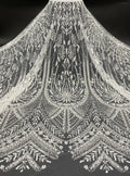 Single-Sided Bugle Beaded Sequin Fabric — fabric photo 6
