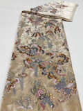 Multicolor Sequin Embroidered Velvet Fabric — fabric photo 6