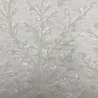 Botanical Branch Bead 3/4mm Sequin Fabric — fabric photo 5
